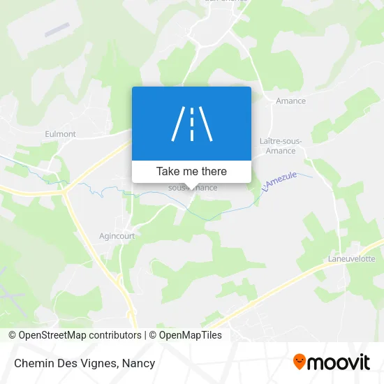 Chemin Des Vignes map