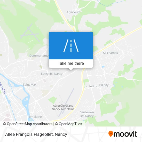 Allée François Flageollet map