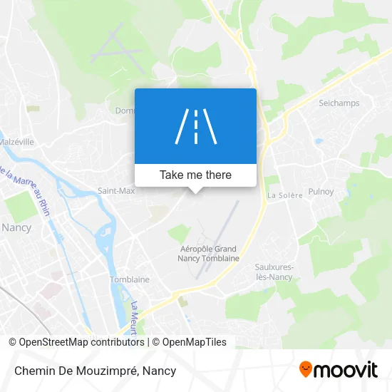 Chemin De Mouzimpré map