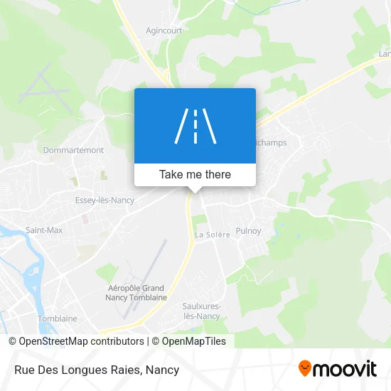 Rue Des Longues Raies map