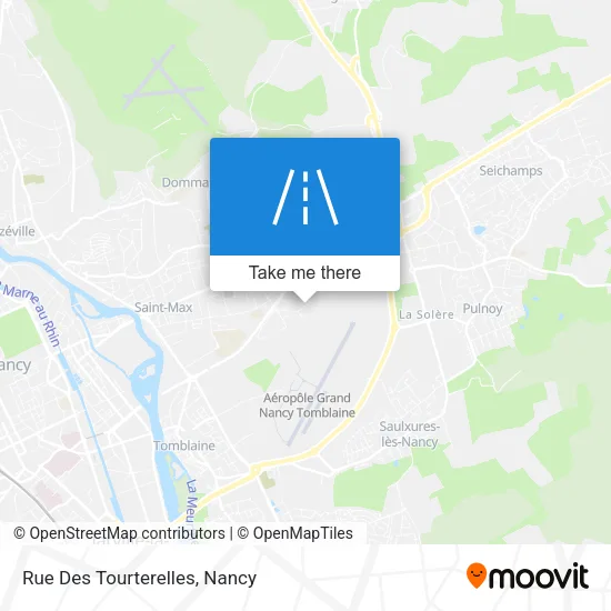 Rue Des Tourterelles map