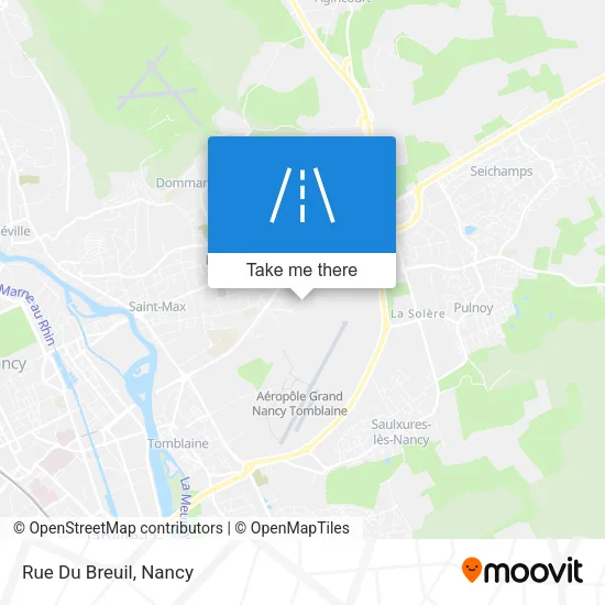 Rue Du Breuil map