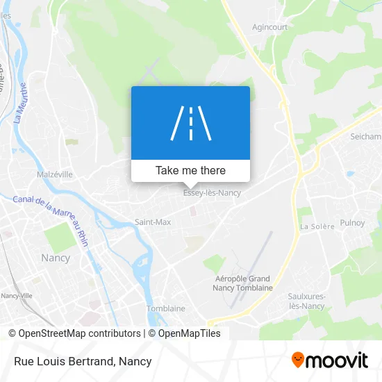 Mapa Rue Louis Bertrand