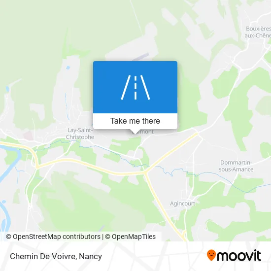 Chemin De Voivre map