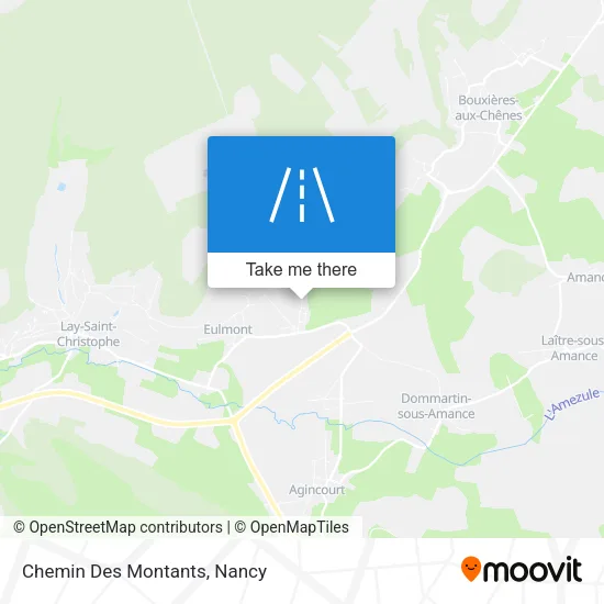 Chemin Des Montants map