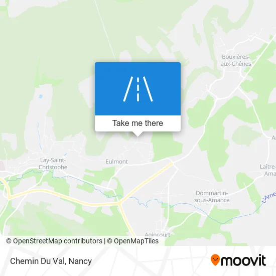 Chemin Du Val map