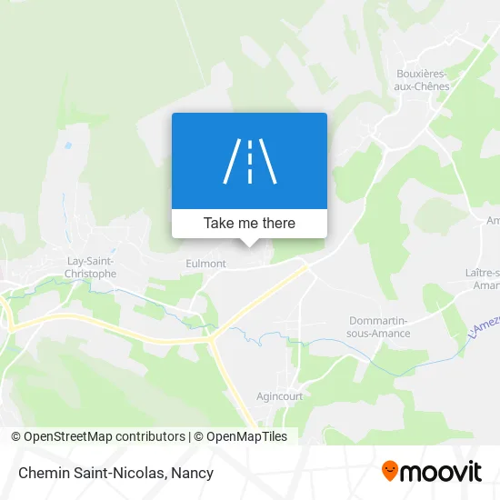 Chemin Saint-Nicolas map