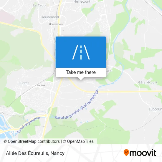 Allée Des Écureuils map