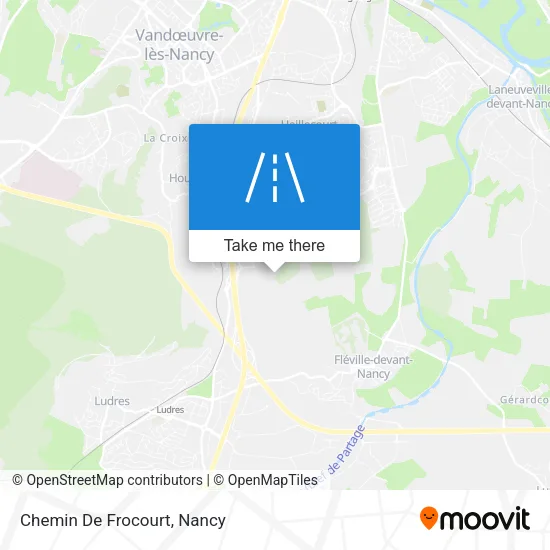 Chemin De Frocourt map