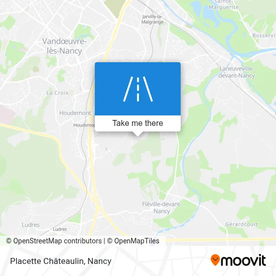 Placette Châteaulin map