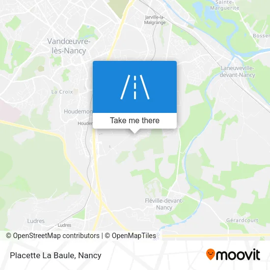 Placette La Baule map