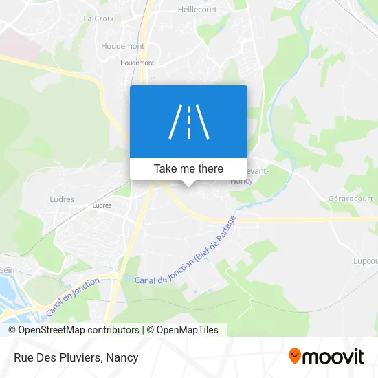 Rue Des Pluviers map