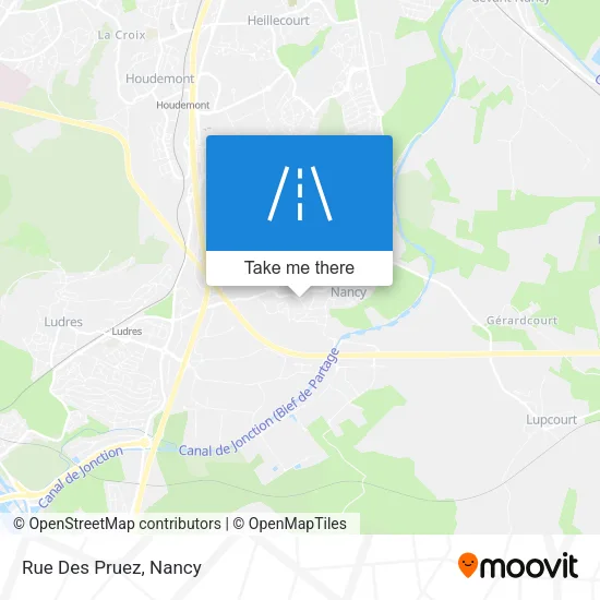 Rue Des Pruez map
