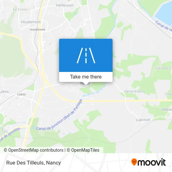 Rue Des Tilleuls map