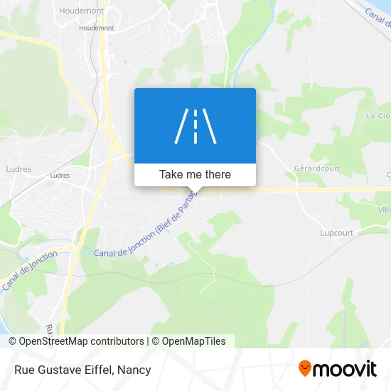 Rue Gustave Eiffel map