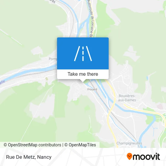 Rue De Metz map