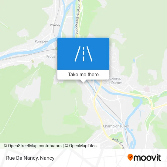 Rue De Nancy map