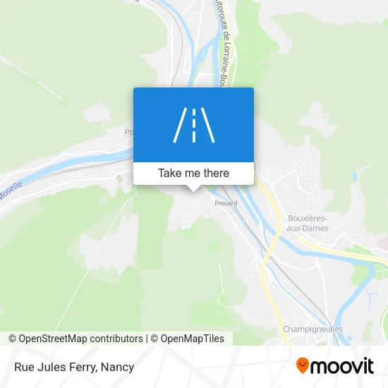 Rue Jules Ferry map