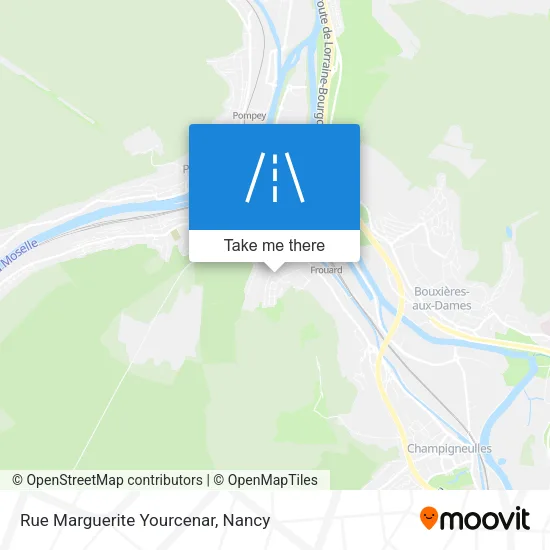 Rue Marguerite Yourcenar map