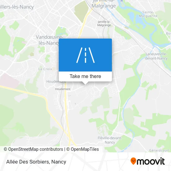 Allée Des Sorbiers map