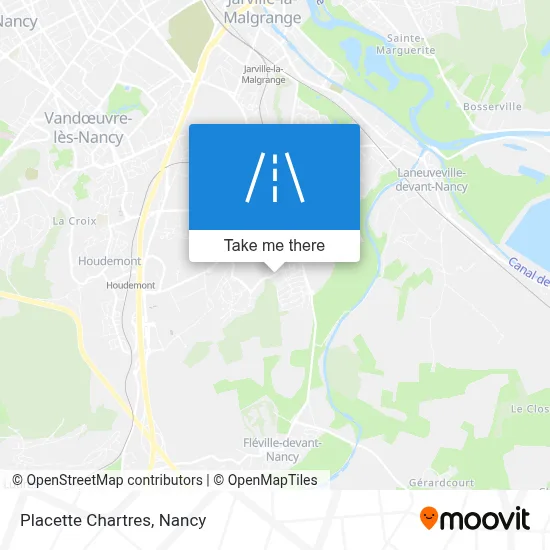 Placette Chartres map