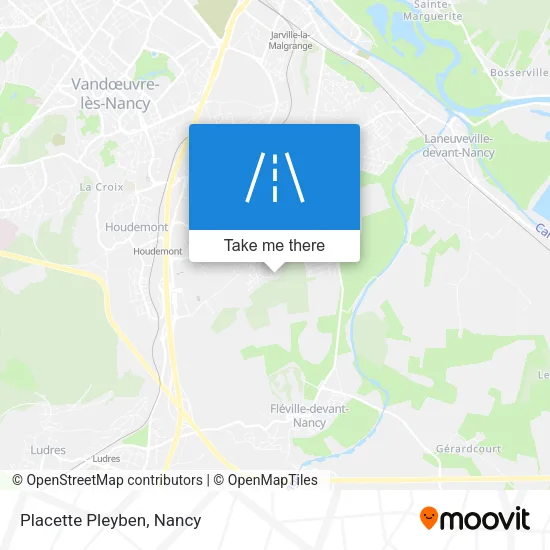 Placette Pleyben map