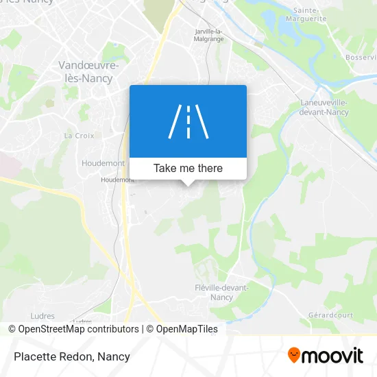 Placette Redon map