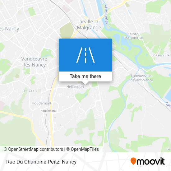 Rue Du Chanoine Peitz map