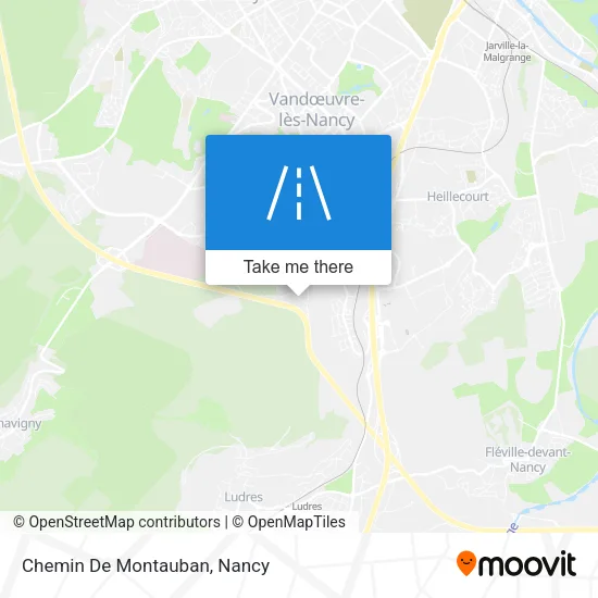 Chemin De Montauban map