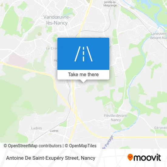 Rue Antoine De Saint-Exupéry map