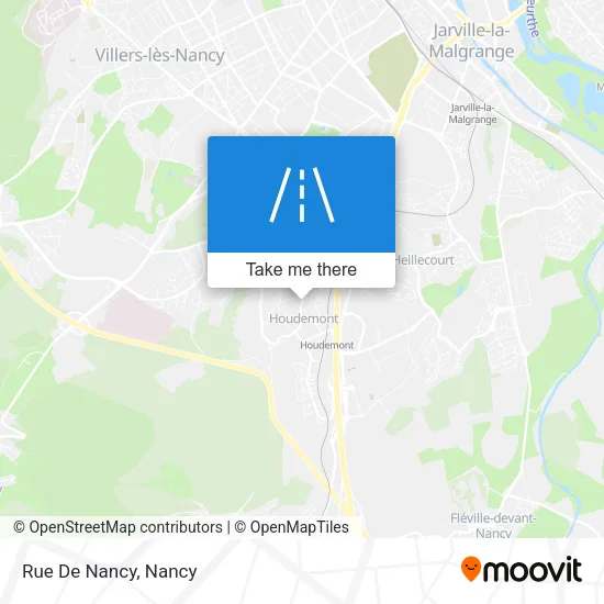 Rue De Nancy map