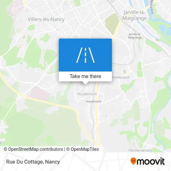 Rue Du Cottage map