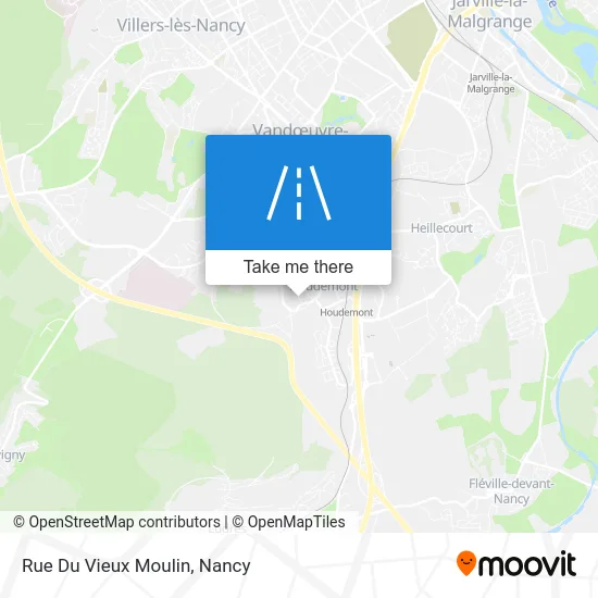 Rue Du Vieux Moulin map
