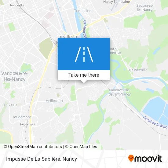 Impasse De La Sablière map