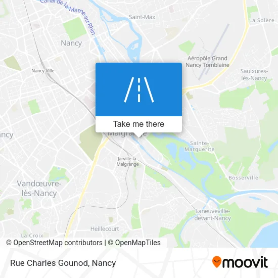 Rue Charles Gounod map