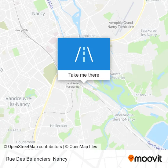 Rue Des Balanciers map