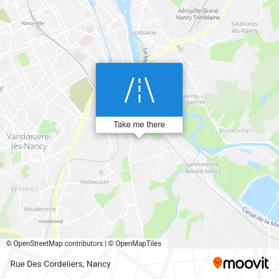 Rue Des Cordeliers map