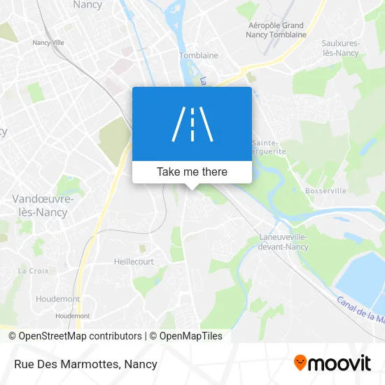 Rue Des Marmottes map