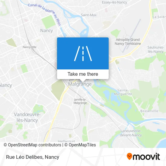 Rue Léo Delibes map