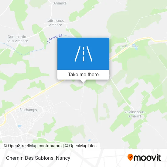 Chemin Des Sablons map