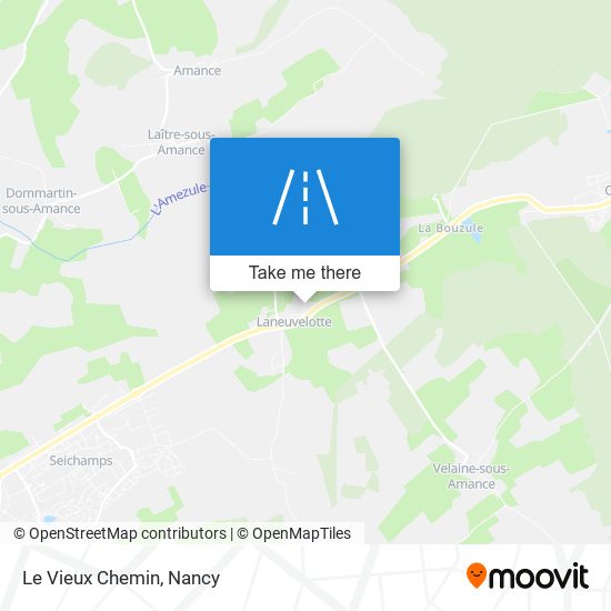 Le Vieux Chemin map