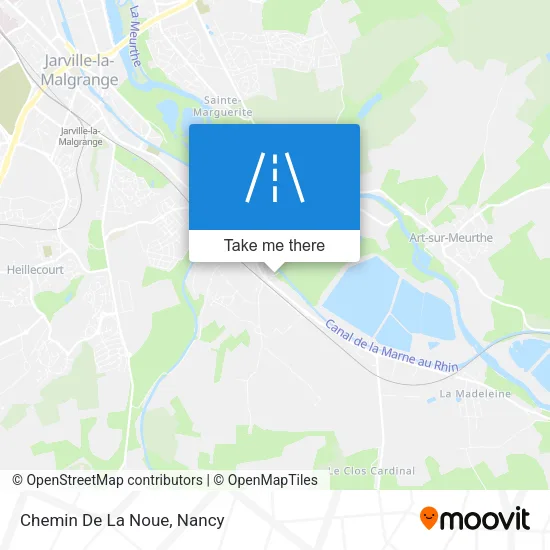 Chemin De La Noue map
