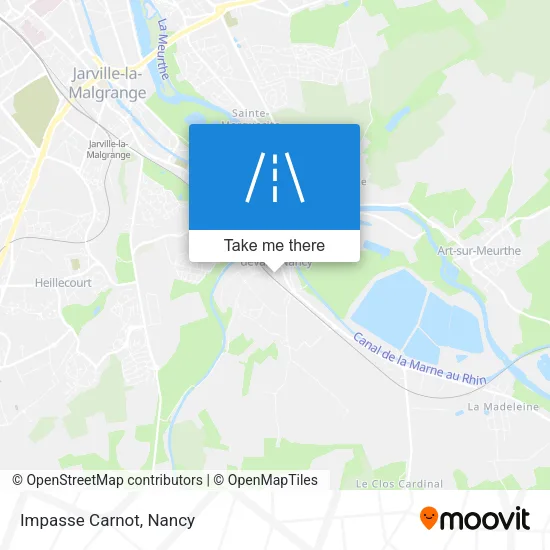 Impasse Carnot map