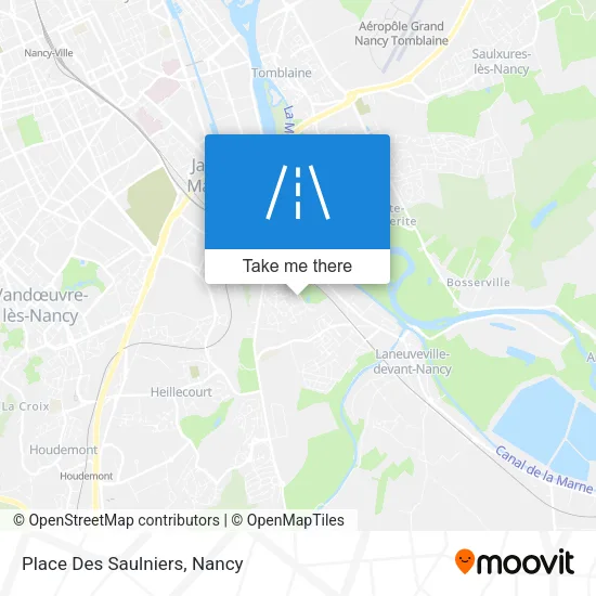 Place Des Saulniers map