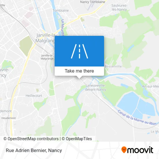 Rue Adrien Bernier map