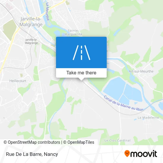Rue De La Barre map