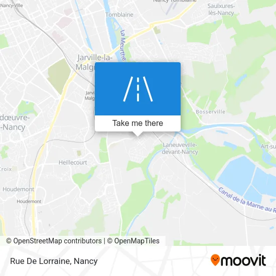 Rue De Lorraine map