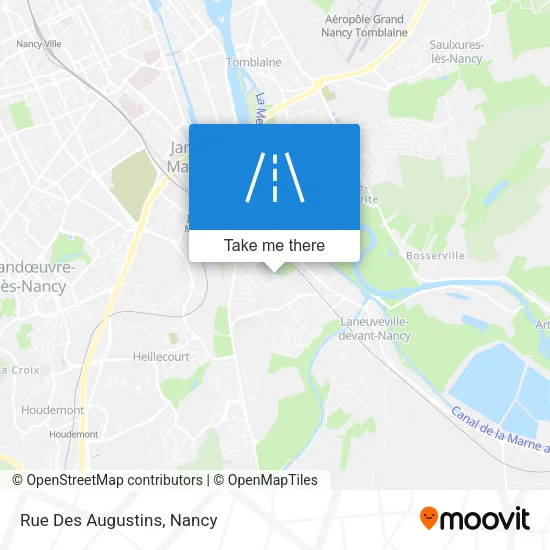 Rue Des Augustins map