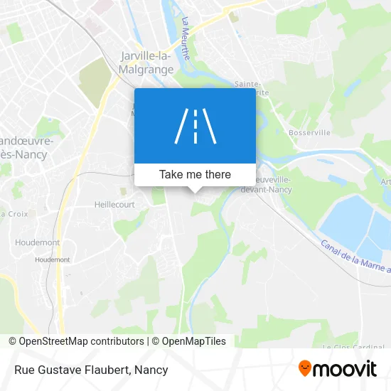 Rue Gustave Flaubert map
