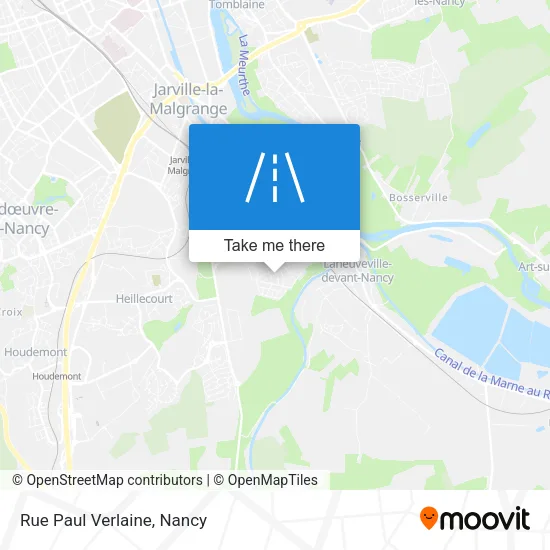 Rue Paul Verlaine map